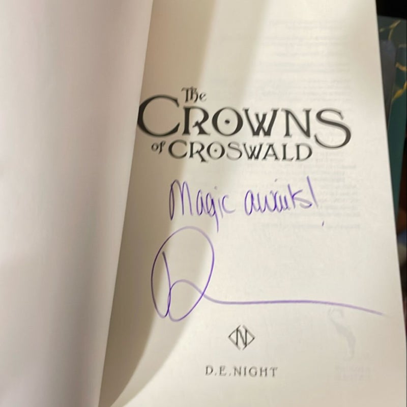 The Crowns of Croswald - signed 