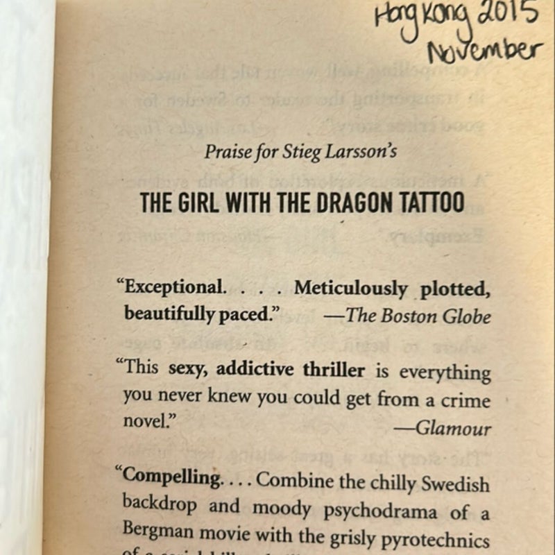 The Girl with the Dragon Tattoo