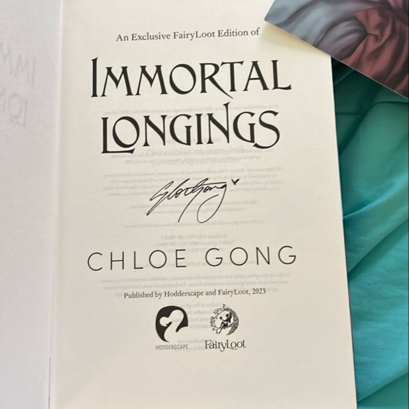 Immortal Longings (Fairyloot Edition)