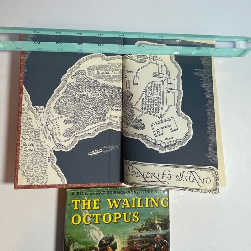 The Wailing Octopus, A Rick Brant Science-Adventure by John Blaine, #11,  1956 HC