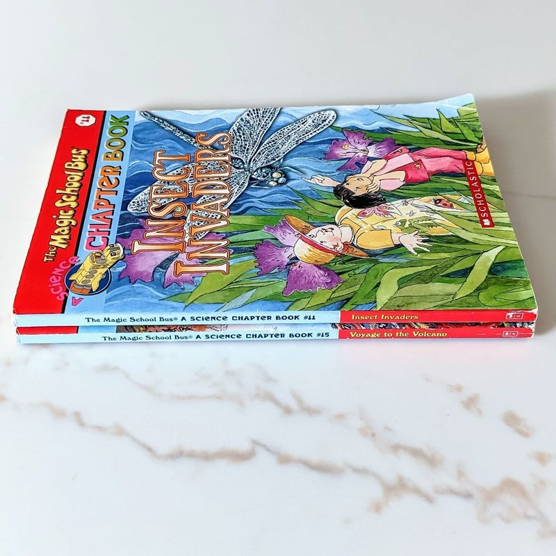 Magic School Bus Chapter Book bundle of 2