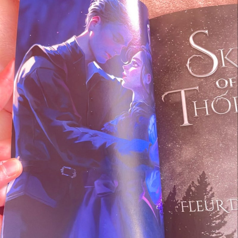 Sky of Thorns Rose Page Edition Signed