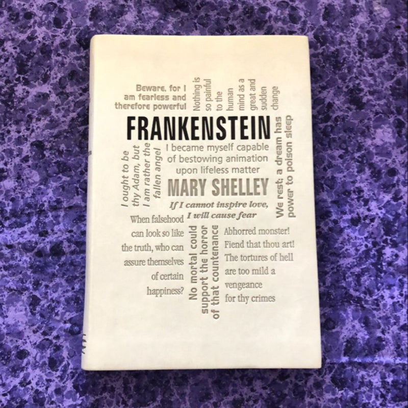 Frankenstein (Word Cloud Classics)