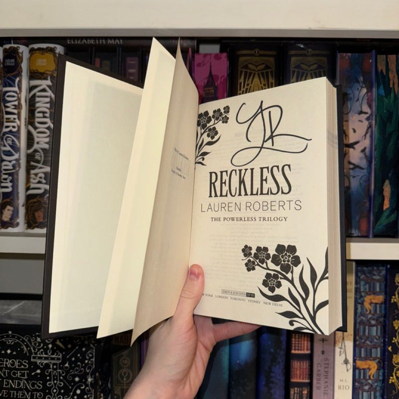 Reckless (Signed Barnes & Nobles Edition)