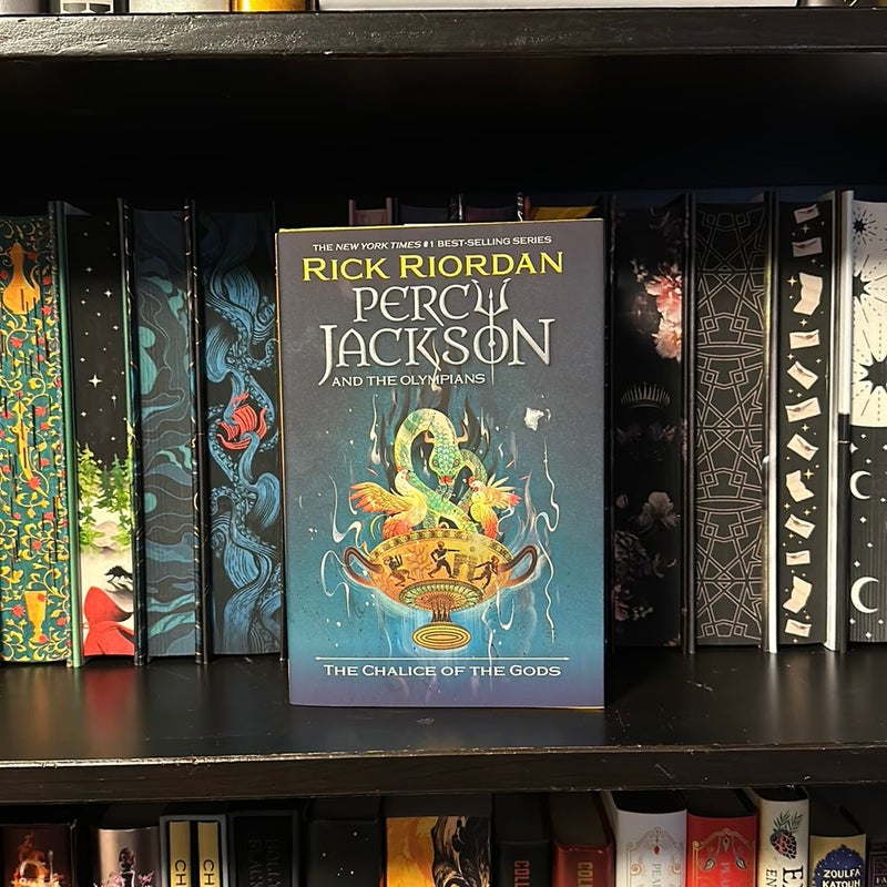 Percy Jackson and the Olympians: The Chalice of the Gods by Rick Riordan  (Hardcover)