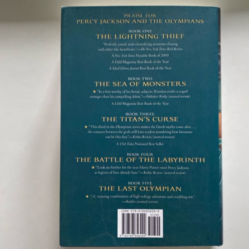 Percy Jackson and the Olympians, Book One the Lightning Thief (Percy Jackson and the Olympians, Book One)