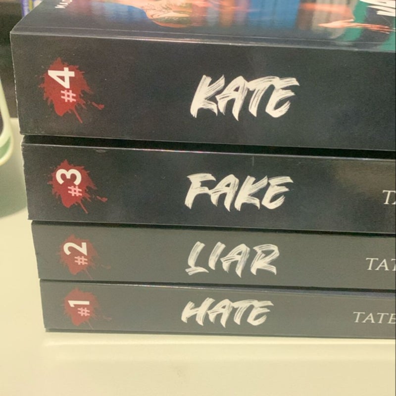 Madison Kate Series 1-4 oop