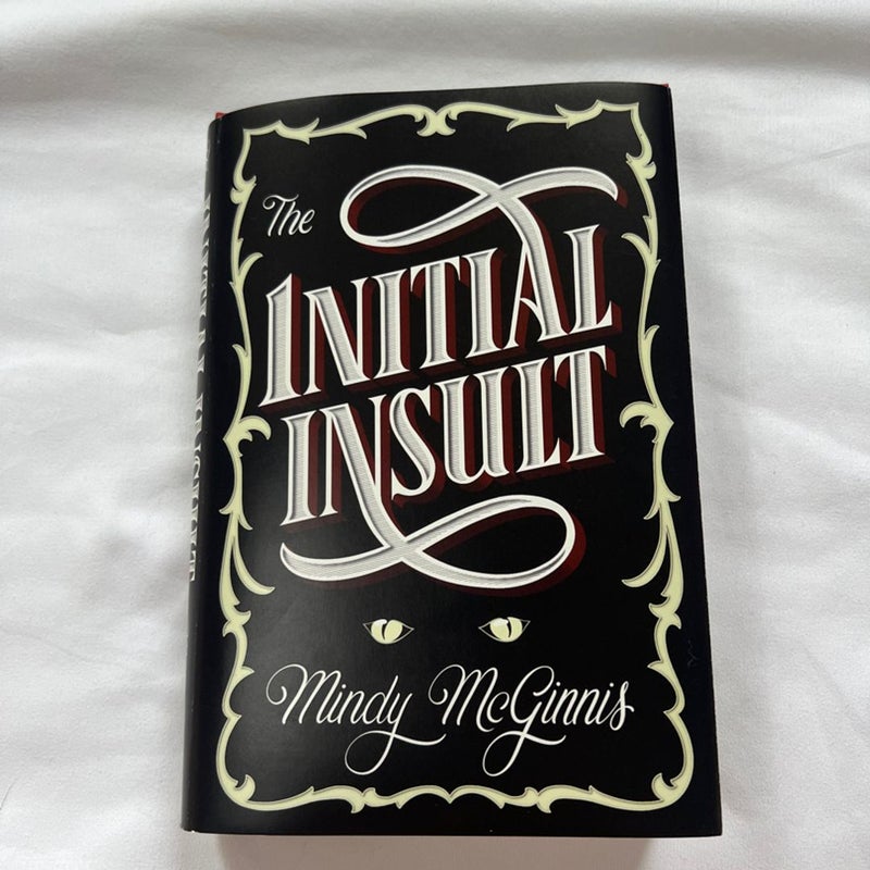 The Initial Insult (Bookish Box) 