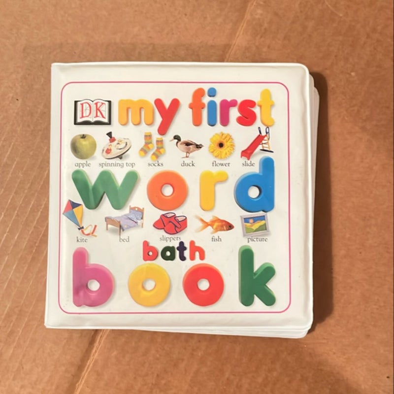 My First Word Bath Book