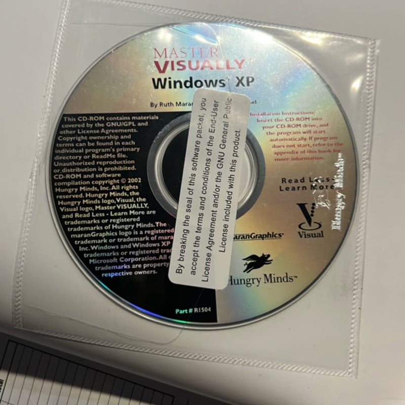 Master VisuallyTM Windows® XP