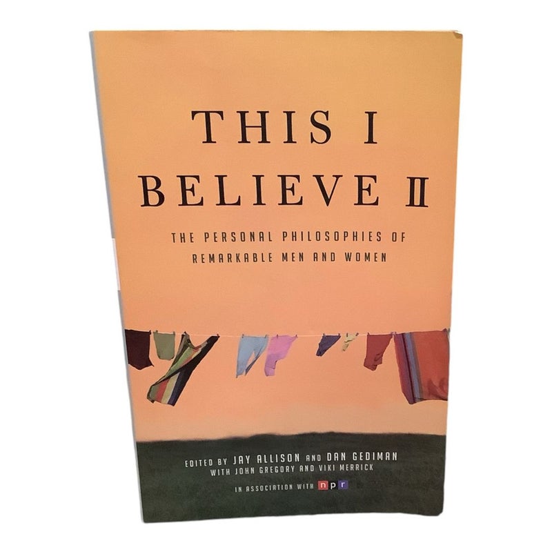 This I Believe II