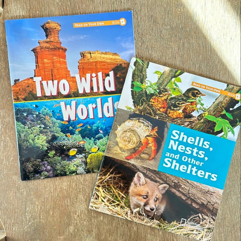 Reach into Phonics 2 (Read on Your Own Books): Two Wild Worlds