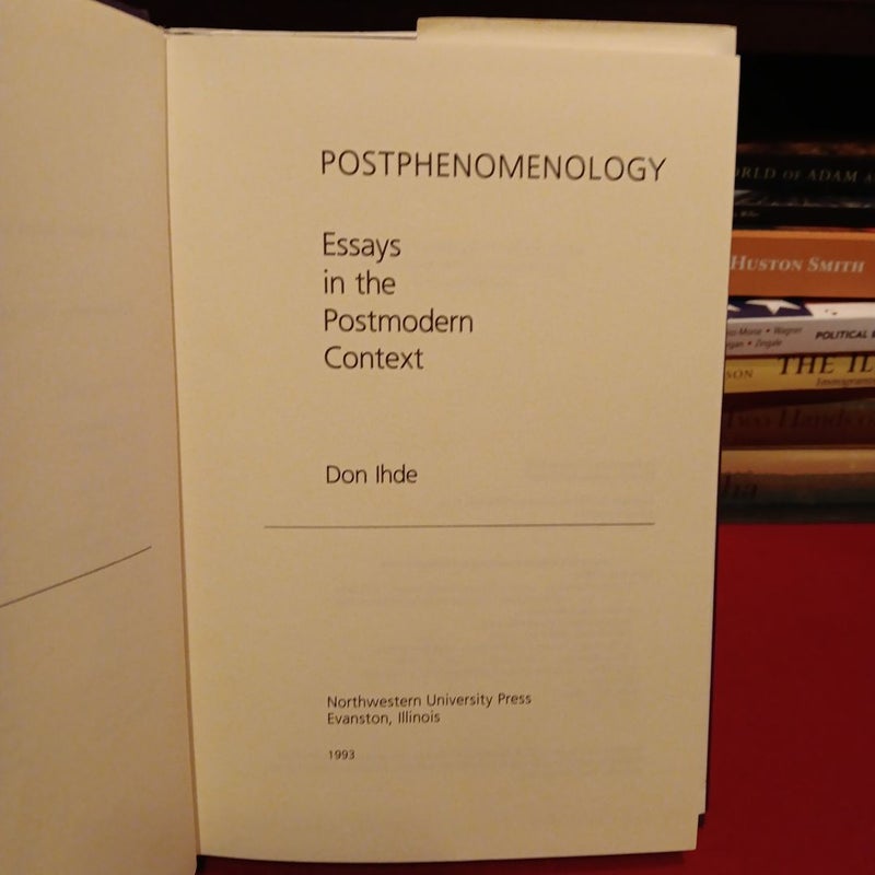 Postphenomenology