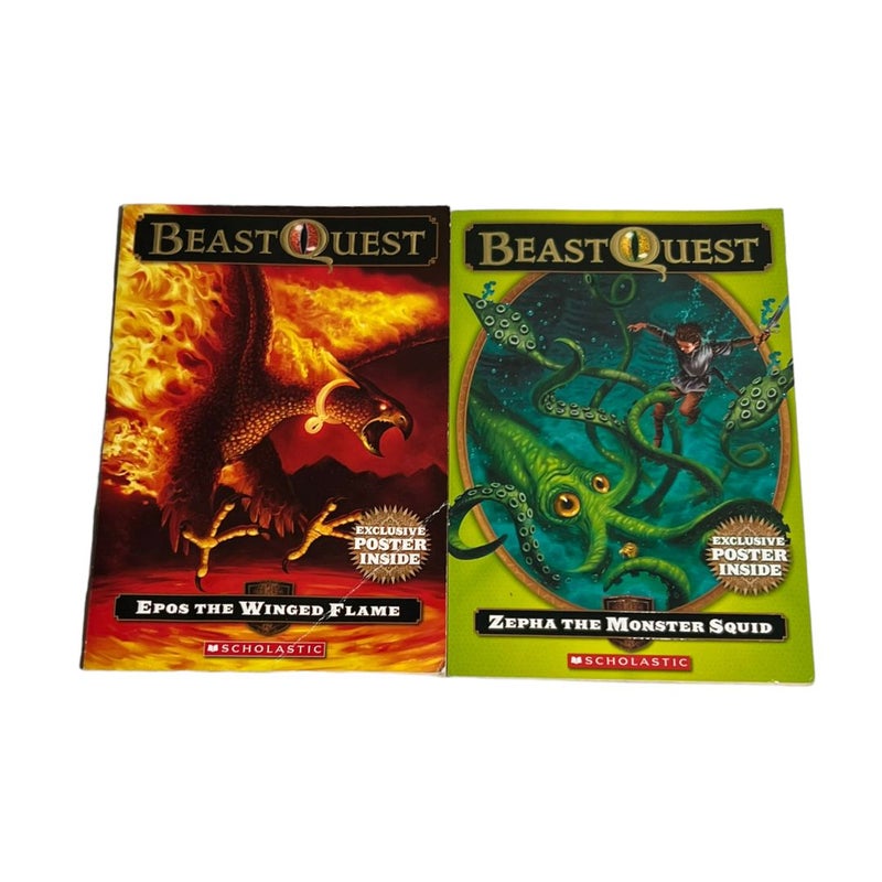 2 Beast Quest Books 
