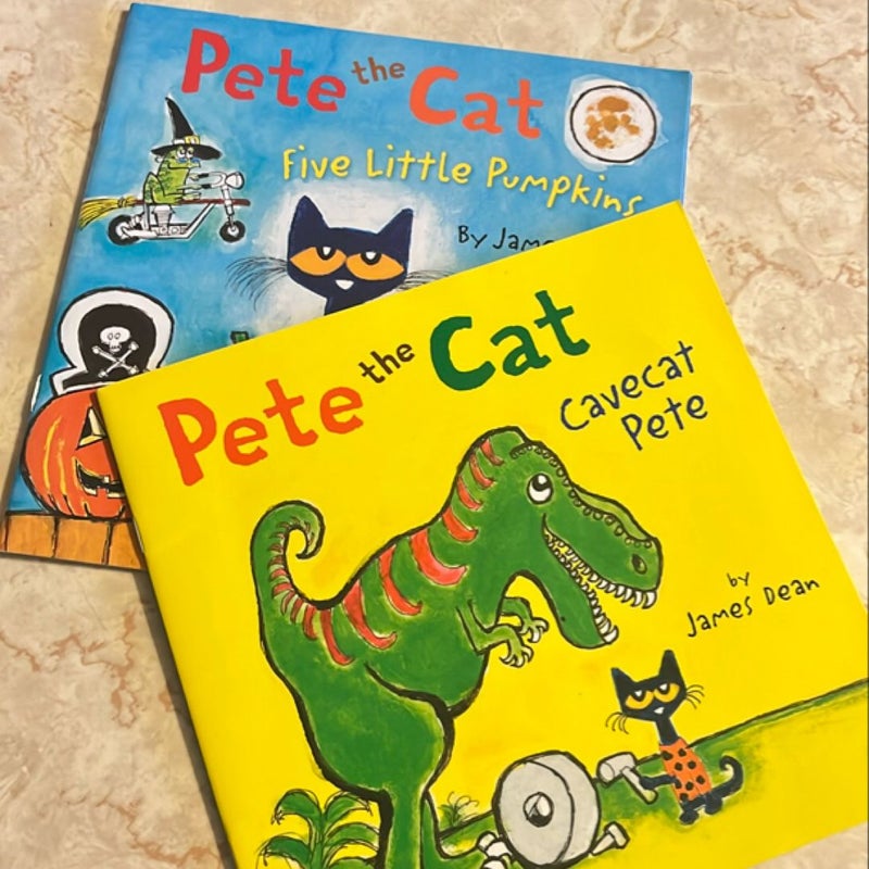 Pete the Cat bundle of 2 books