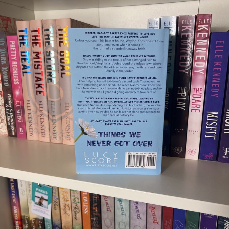 Things We Never Got Over - Bookcase and Coffee