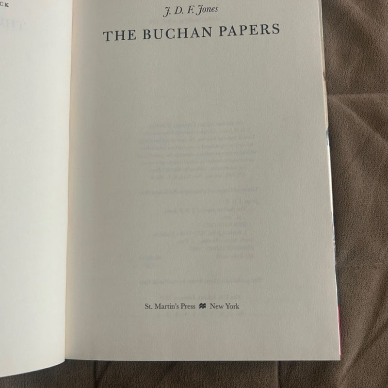 The Buchan Papers  4209