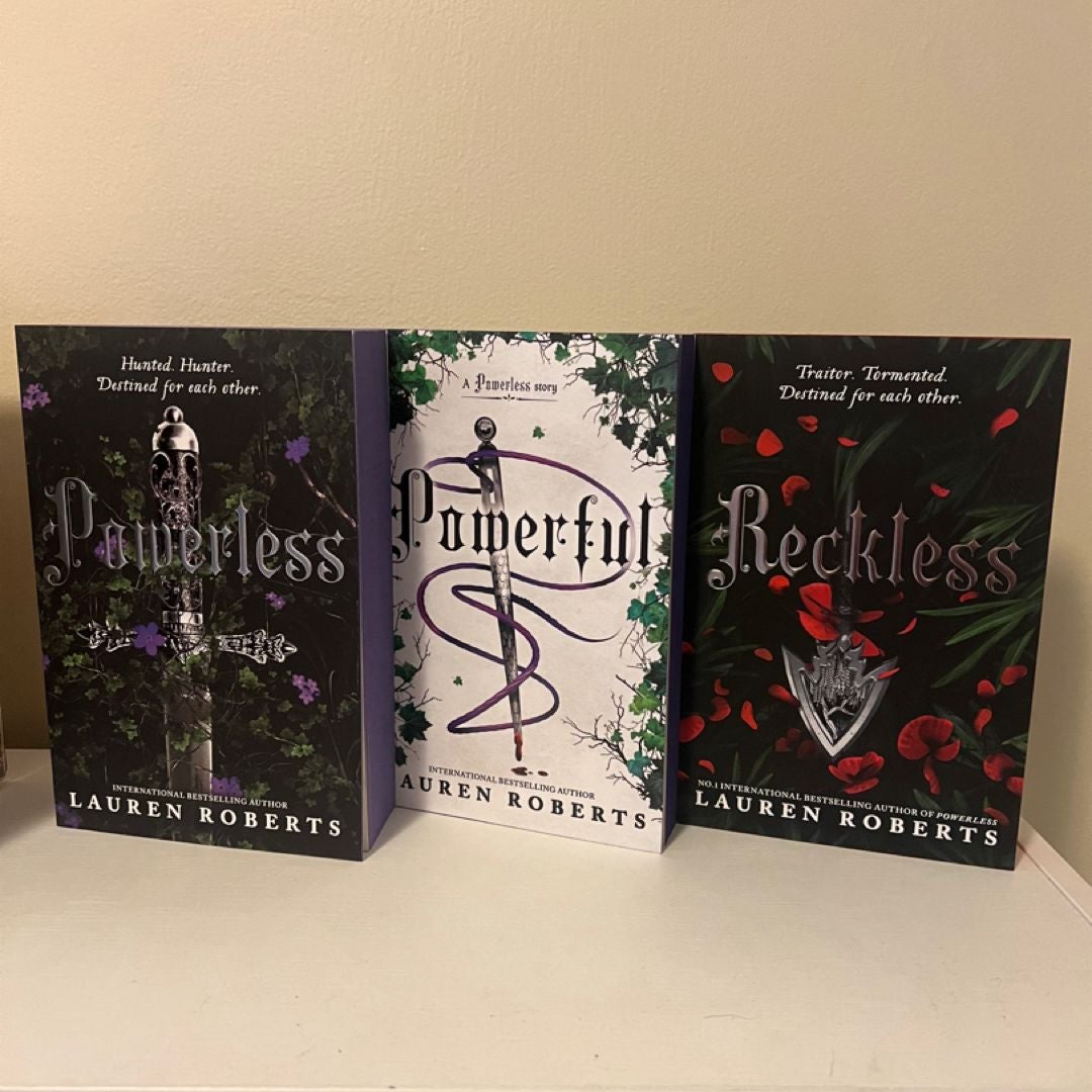 Powerless Trilogy Waterstone Exclusive Paperback Editions by