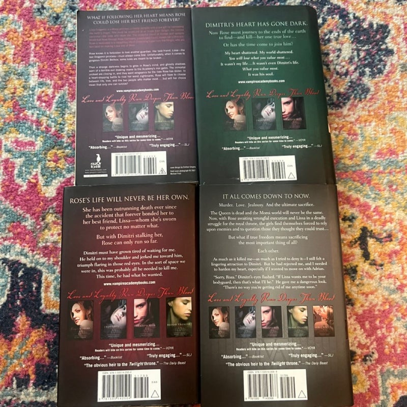 Vampire Academy Complete Book Series 2-6 Richelle Mead (PB/HC)