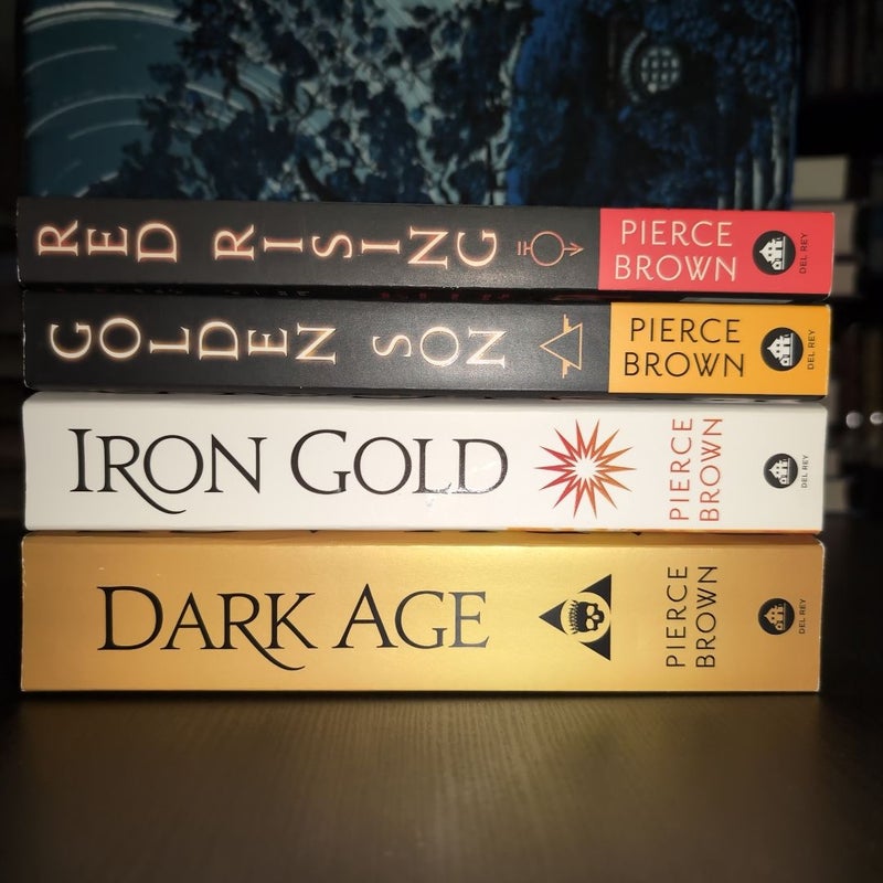 Red Rising, Golden Son, Iron Gold, Dark Age