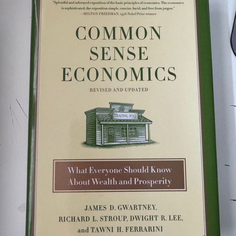 Common Sense Economics