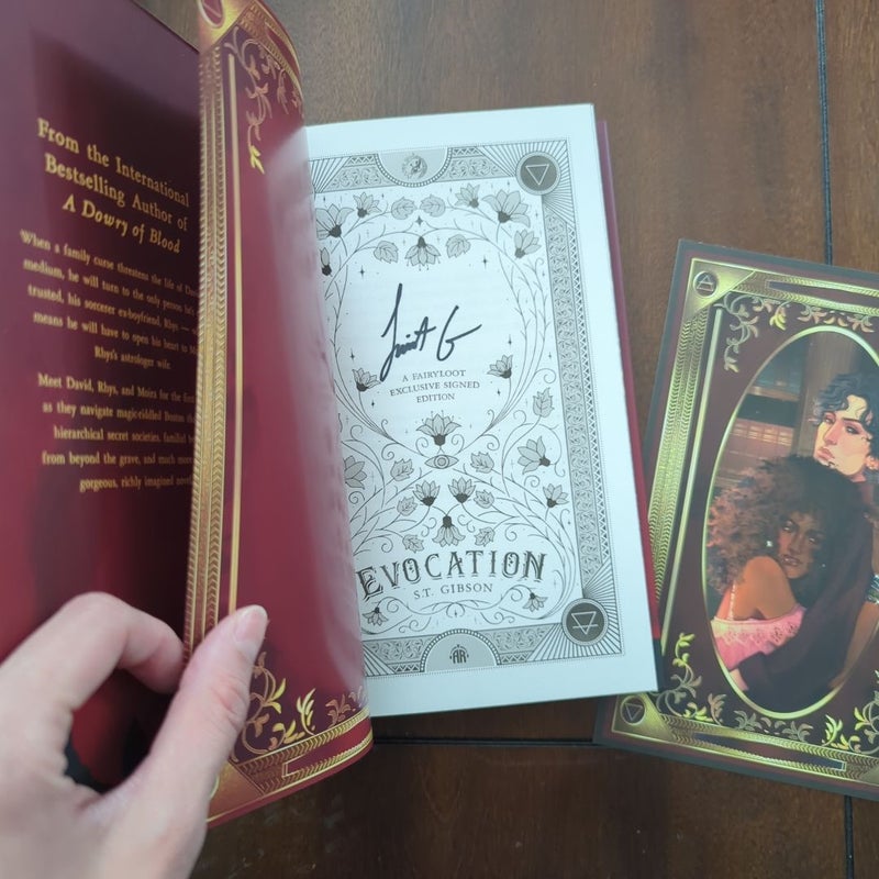 Evocation - Fairyloot signed special edition