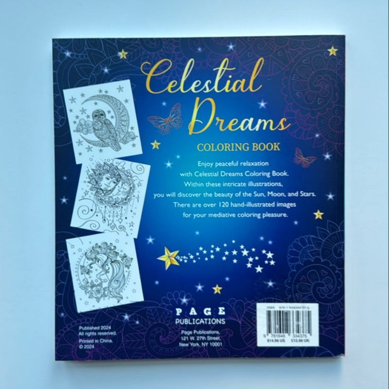 Celestial Dreams Coloring Book