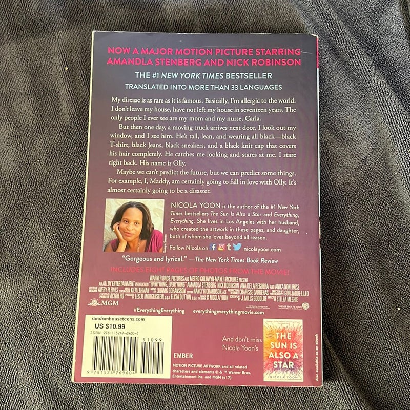 Everything, Everything Movie Tie-In Edition