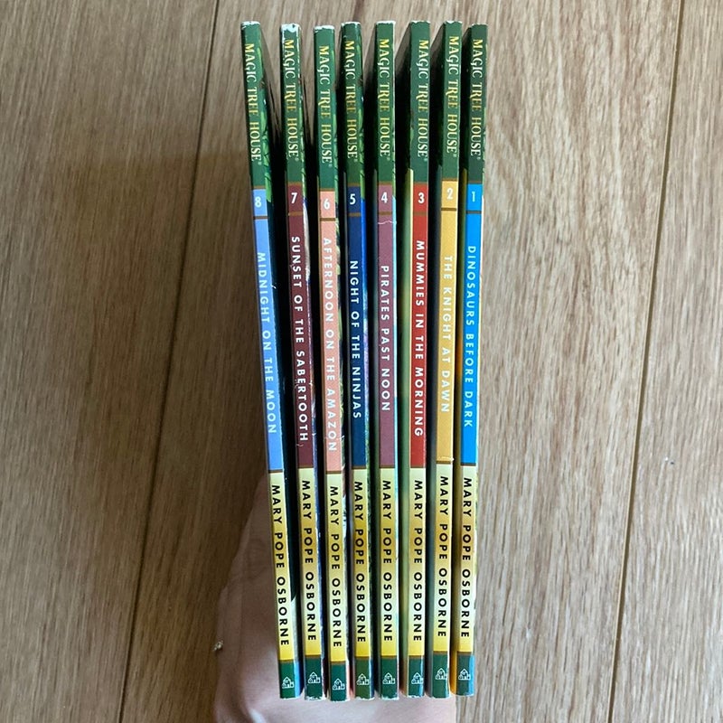 Magic Tree House Set #1-8