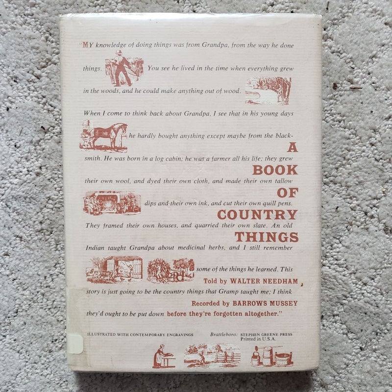 A Book of Country Things (3rd Printing, 1965)