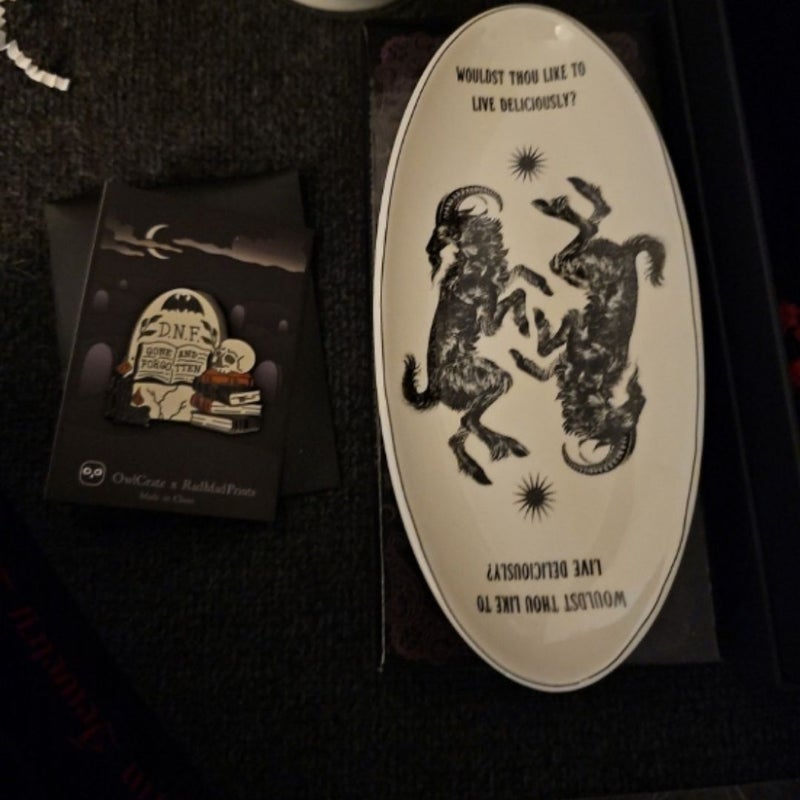 Owlcrate Dressed For Death Halloween box