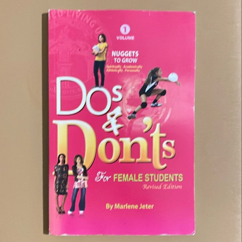 Dos and Don Ts for Female Students