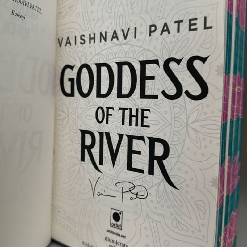 Goddess of the River-Illumicrate signed