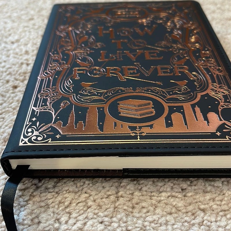 Owlcrate How To Live Forever Journal