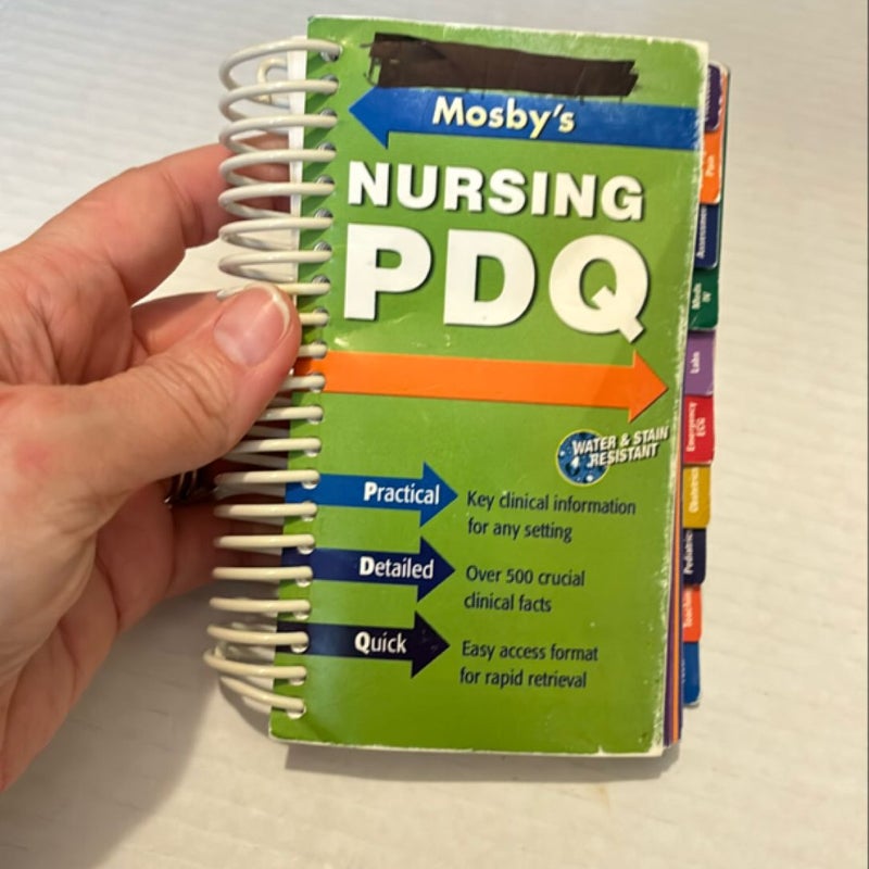 Mosby's Nursing PDQ