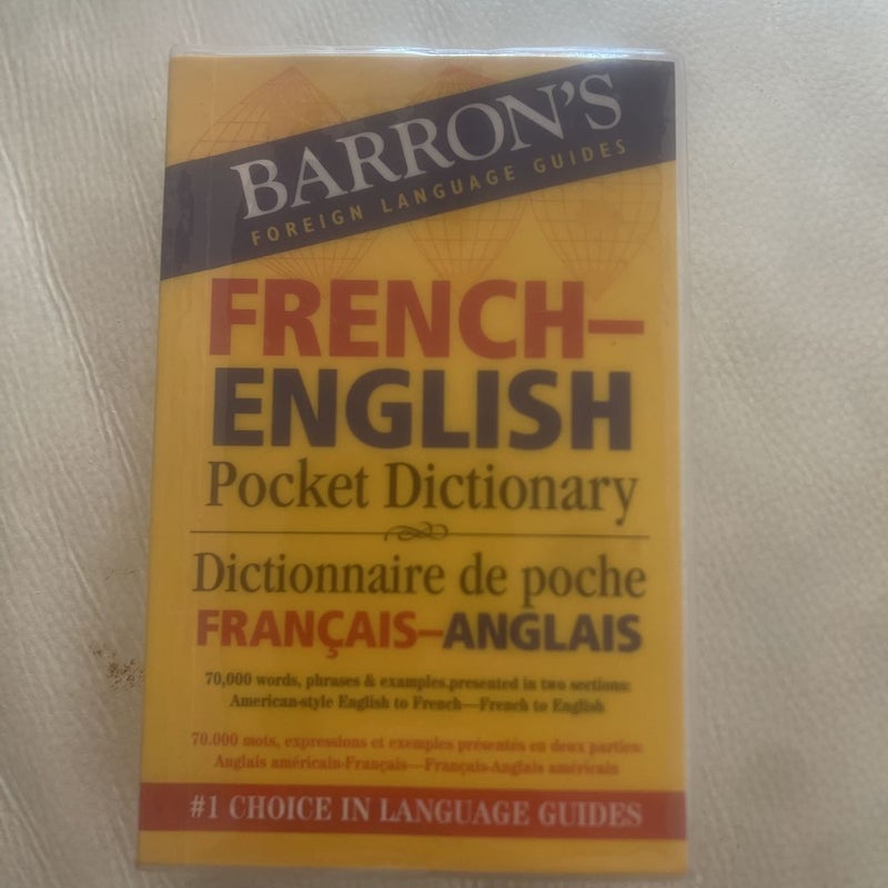 Barron's French-English Pocket Bilingual Dictionary