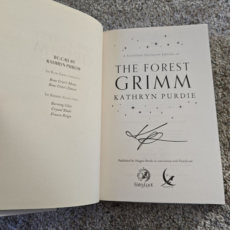 The Forest Grimm (Fairyloot Signed)