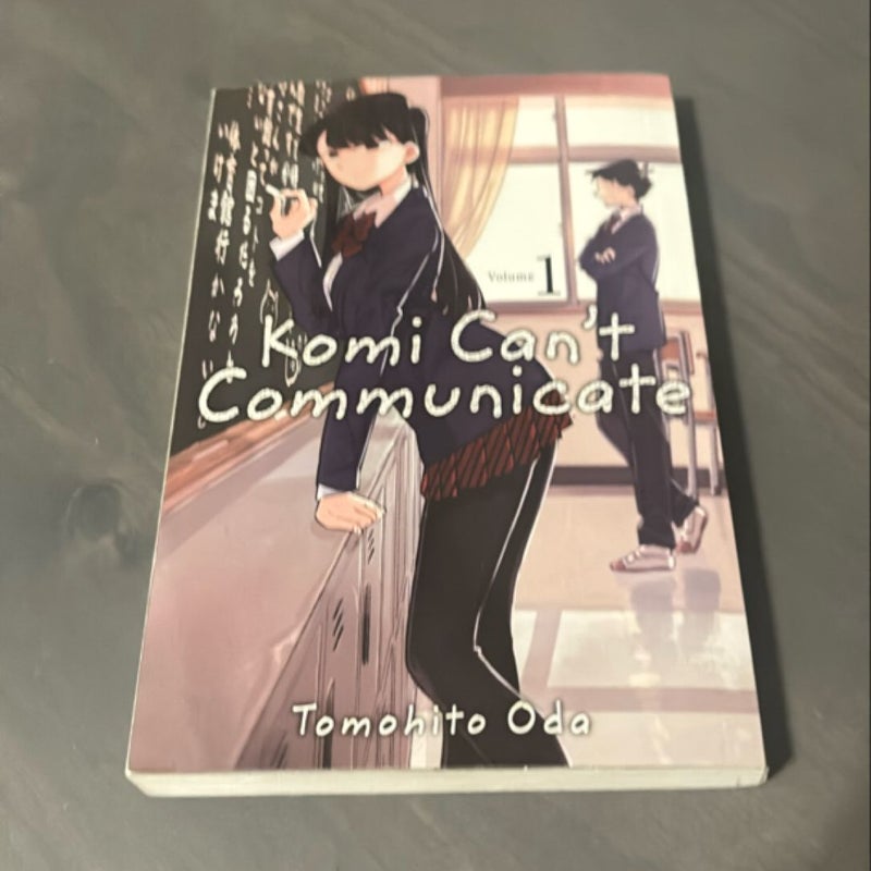 Komi Can't Communicate, Vol. 1