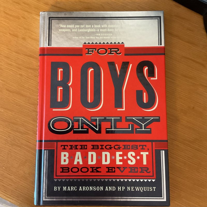 For Boys Only