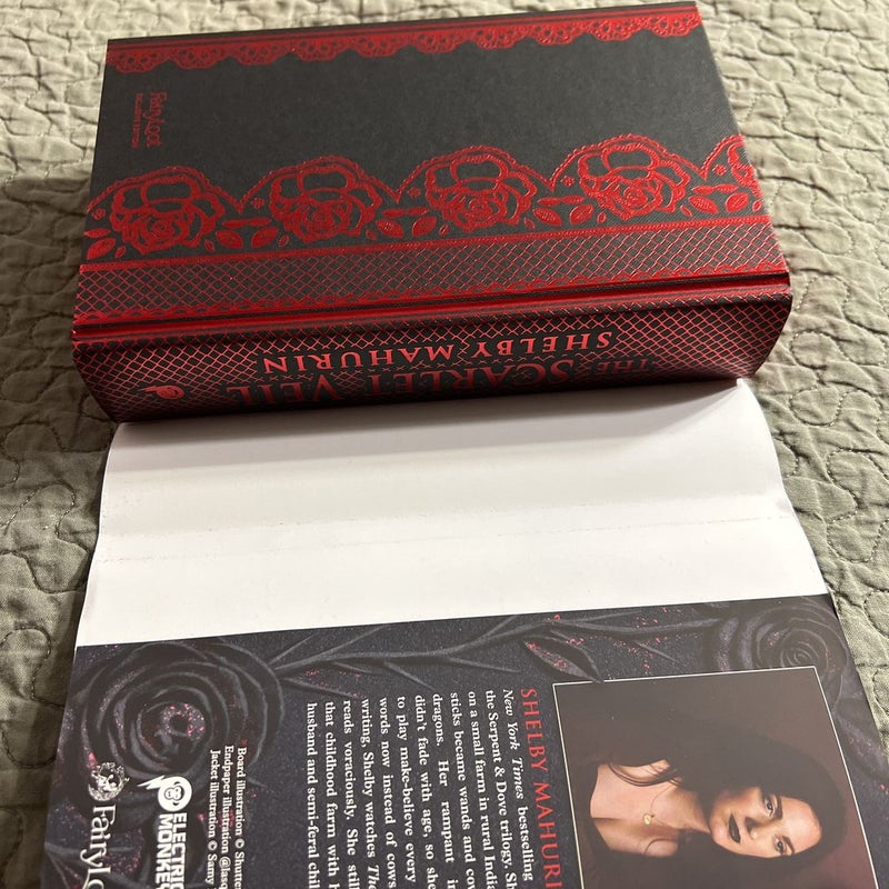 New The Scarlet Veil (Signed Fairyloot Edition)