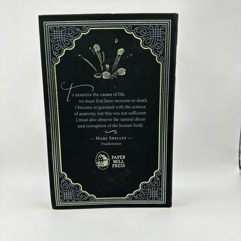 DRACULA & FRANKENSTEIN Set of 2 Faux Leather Bound 