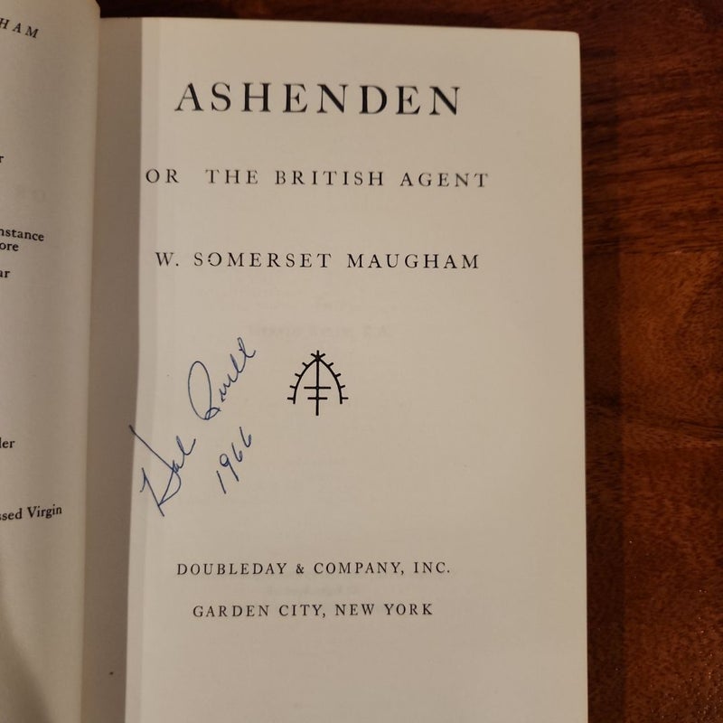 Ashenden or: The British Agent