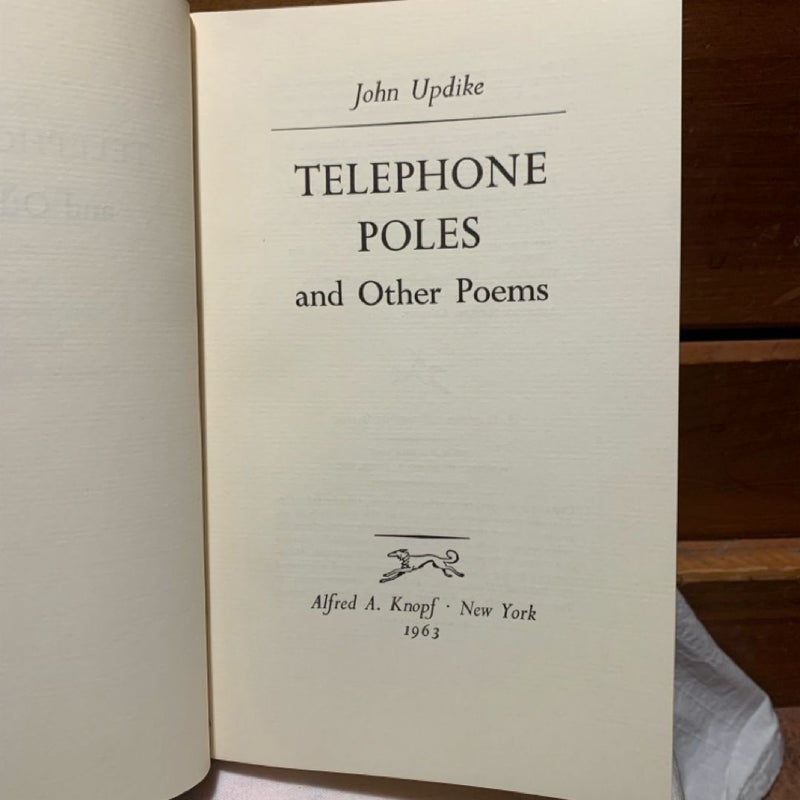 Telephone Poles and Other Poems (1st ed.)