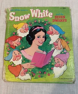 Walt Disney's Snow White  Golden Tell-A-Tale Book 1957