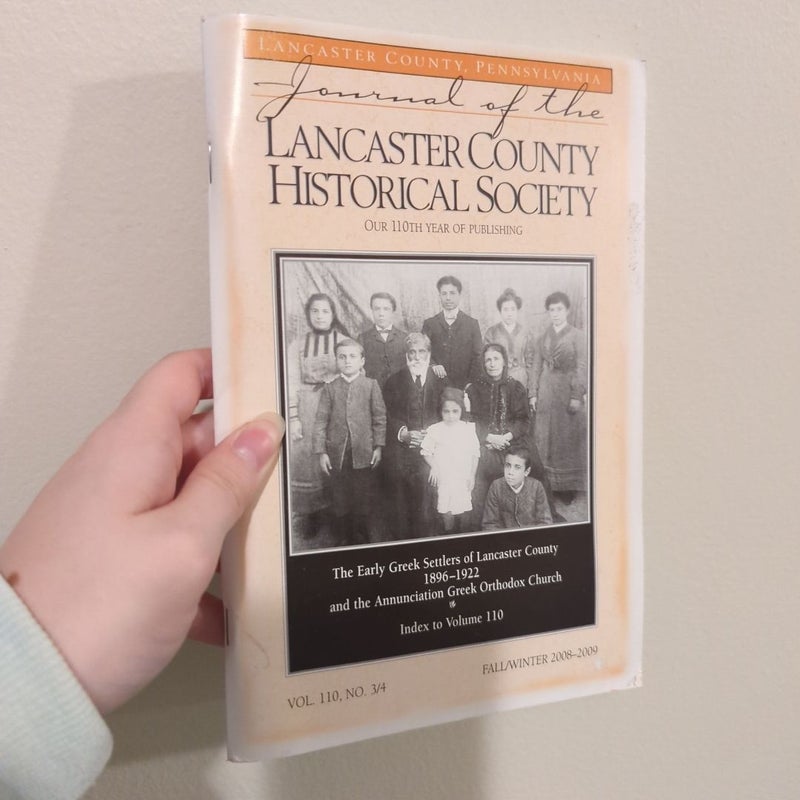 Lancaster county historical society journal 