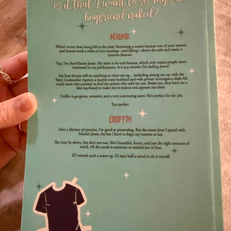 Signed Paperback - A Borrowed Boyfriend
