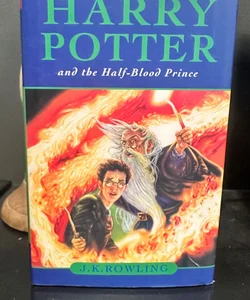 Harry Potter and the half blood prince Bloomsbury cover