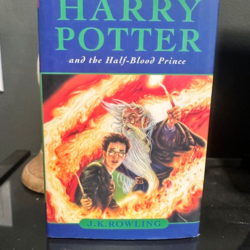 Harry Potter and the half blood prince Bloomsbury cover