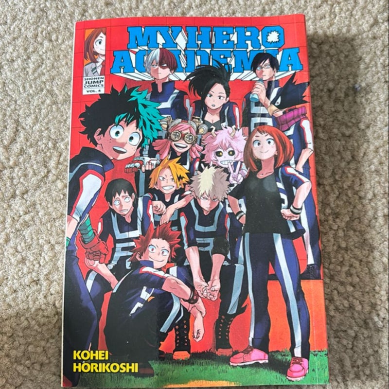 My Hero Academia, Vol. 4