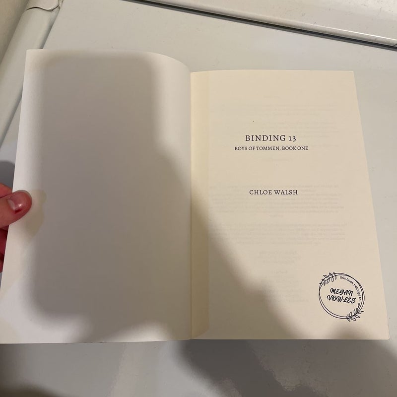 Binding 13 by Chloe Walsh, Paperback Pangobooks